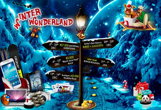 Intercasino Winter Wonderland Promotions